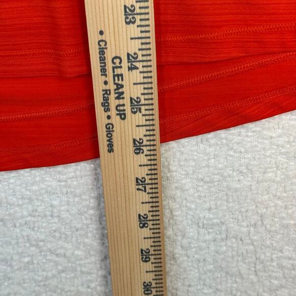 Athleta womens red/orange tank size xl gym workout - Picture 5 of 8